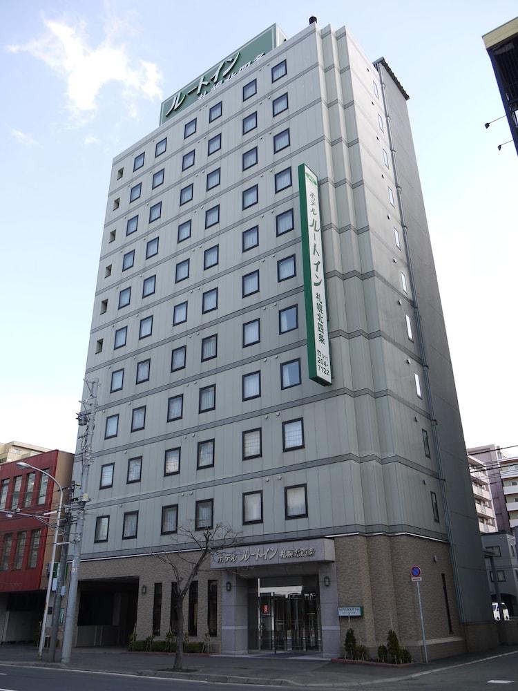 Hotel Route-Inn Sapporo Kitayojo Exteriör bild