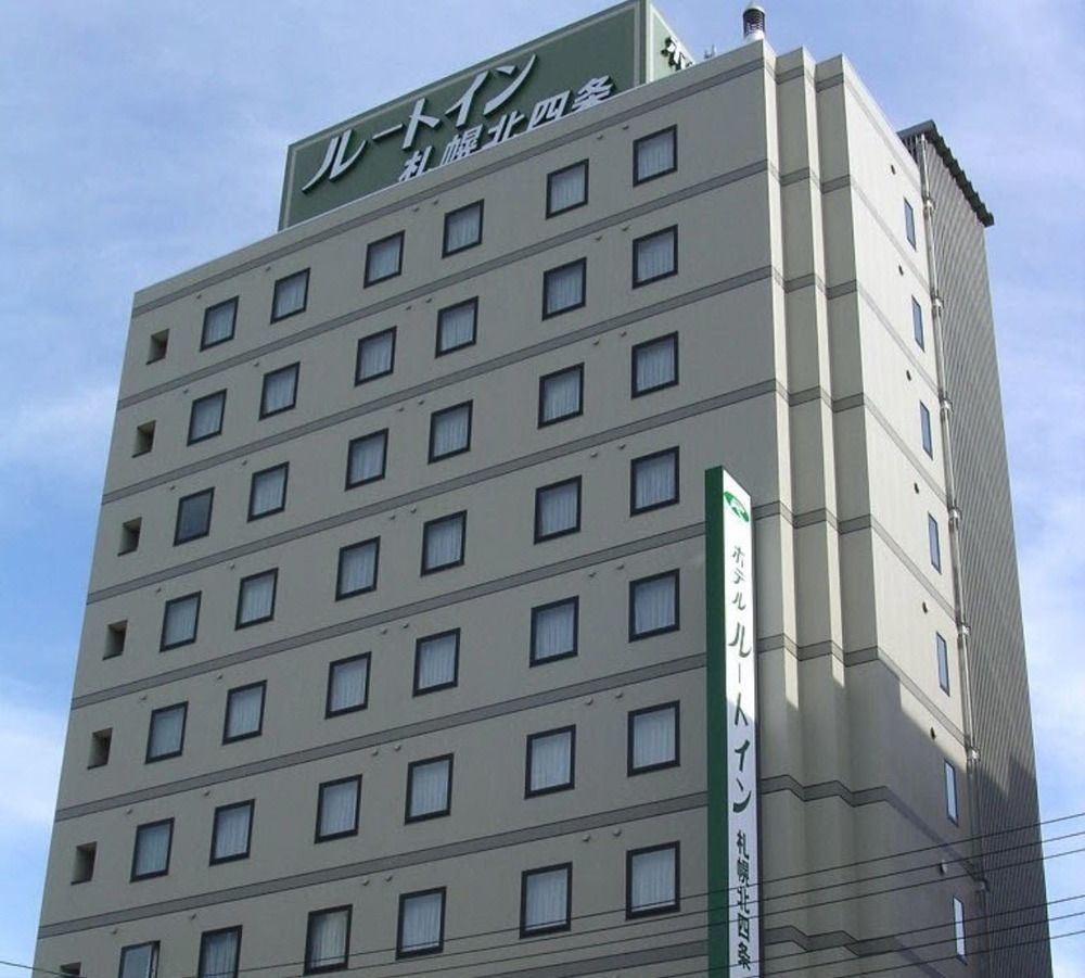 Hotel Route-Inn Sapporo Kitayojo Exteriör bild
